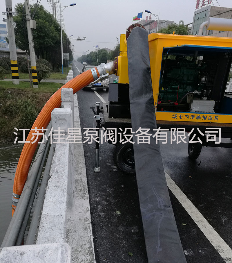 柴油機(jī)驅(qū)動真空輔助自吸排污泵